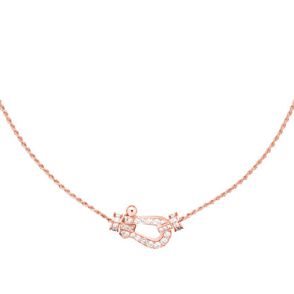 ¡®Lume Jewelry¡¯FORCE 10 PINK GOLD DIAMOND NECKLACE