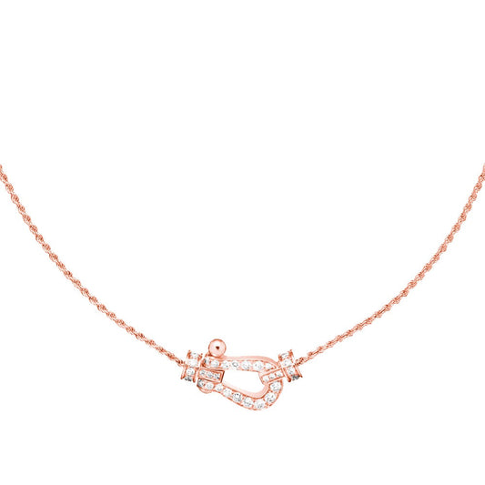 ¡®Lume Jewelry¡¯FORCE 10 PINK GOLD DIAMOND NECKLACE