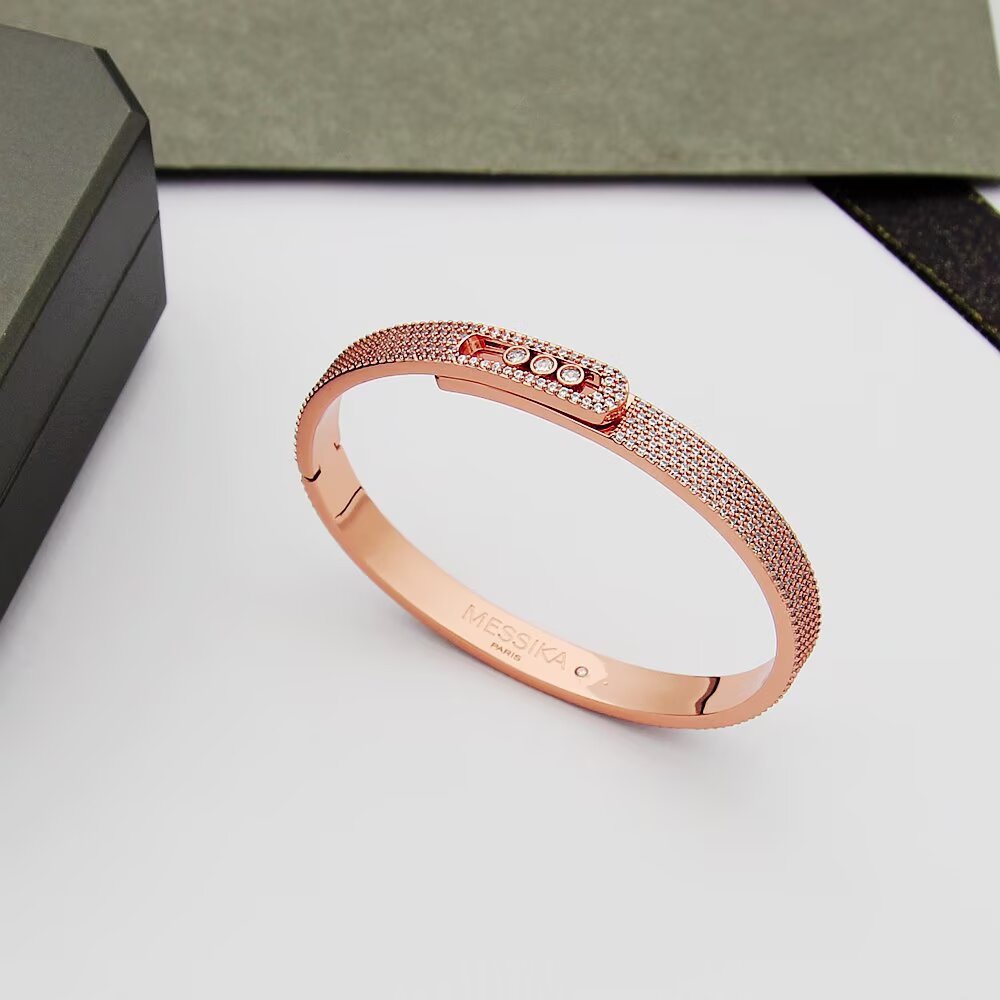 [Lume Jewelry]Move Noa Full Pavé Diamond Bangle Bracelet