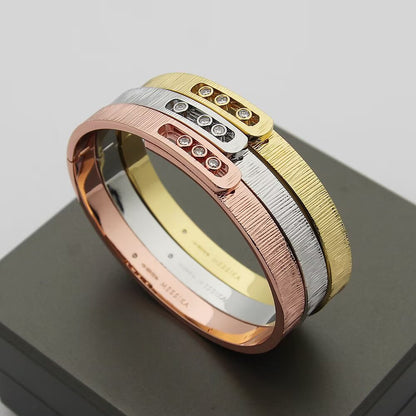 [Lume Jewelry]Move Noa Ciselé bangle
