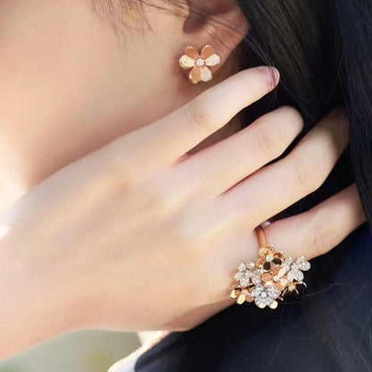 ¡®Lume Jewelry¡¯FRIVOLE MINI FLOWER EARRINGS
