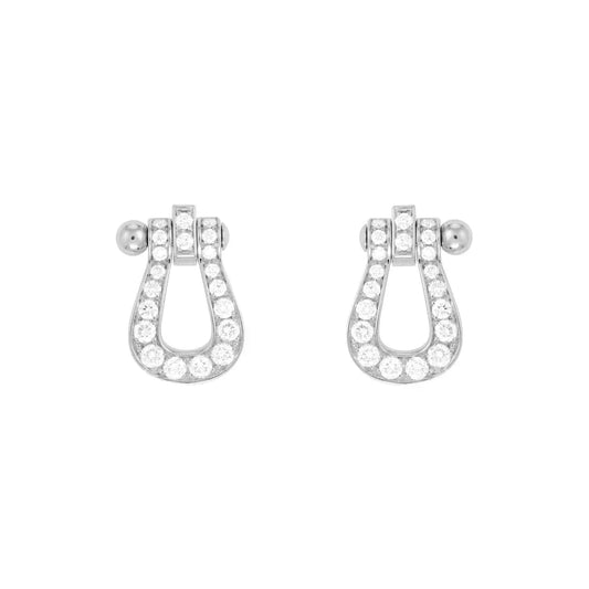 ¡®Lume Jewelry¡¯FORCE 10 FULL DIAMOND STUD EARRINGS MINI MODEL