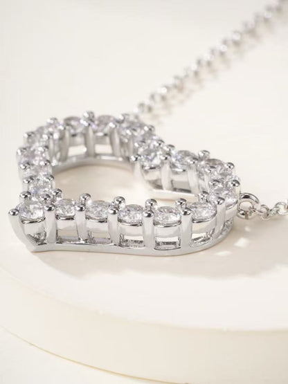 [Lume Jewelry]T Family Heart Necklace