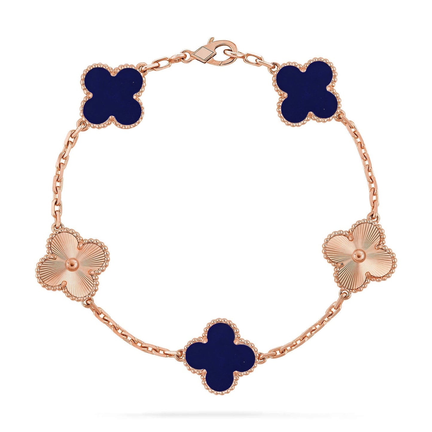 [Lume Jewelry]New CLOVER 5 MOTIF LAPIS LAZULI BRACELET COLLECTION