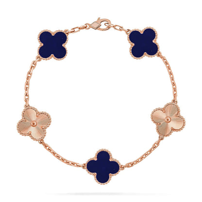 [Lume Jewelry]New CLOVER 5 MOTIF LAPIS LAZULI BRACELET COLLECTION