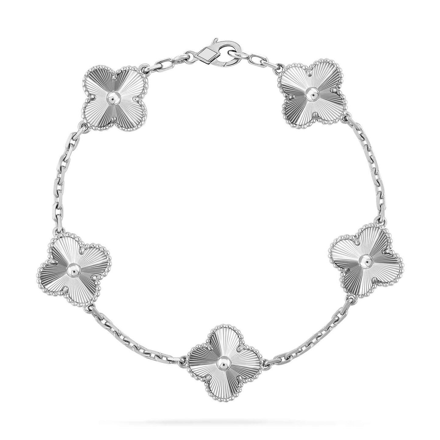 [Lume Jewelry]New  CLOVER 5 MOTIF LASER BRACELET COLLECTION