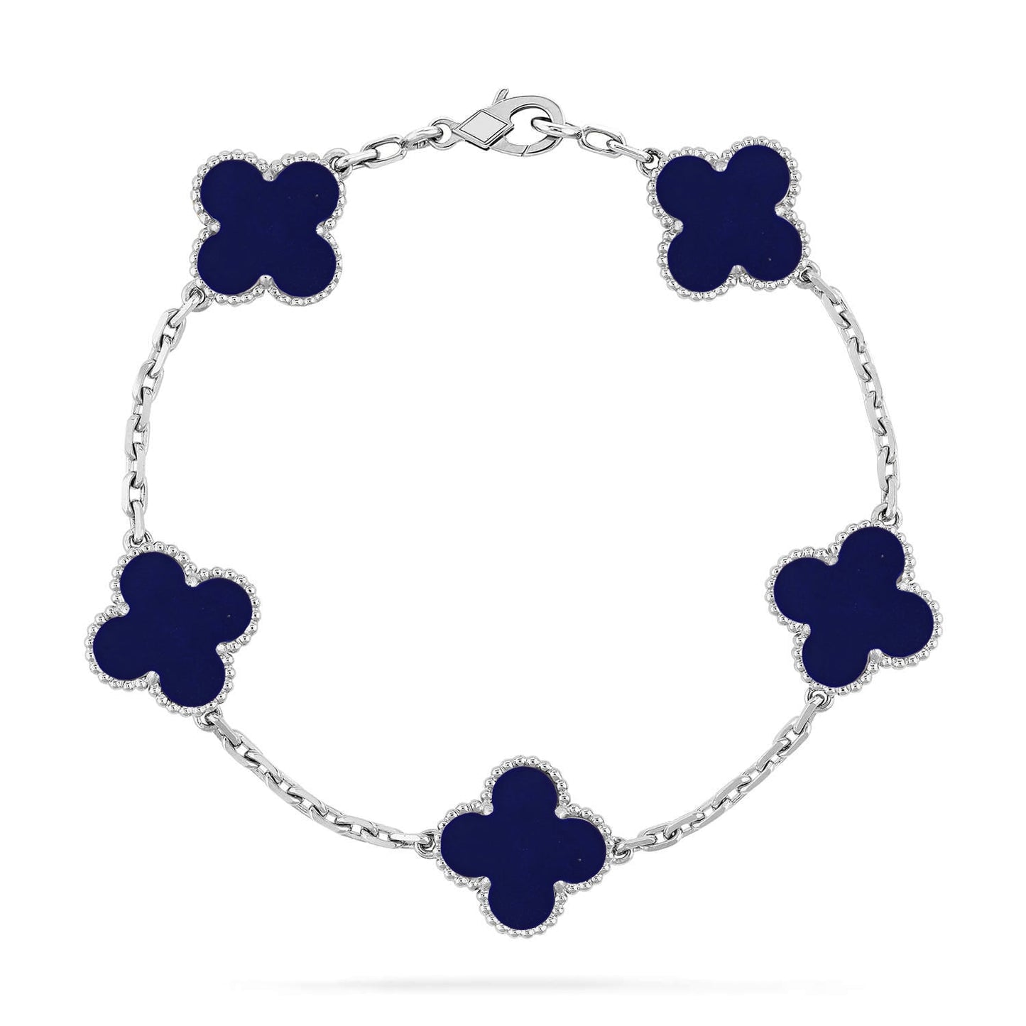 [Lume Jewelry]New CLOVER 5 MOTIF LAPIS LAZULI BRACELET COLLECTION