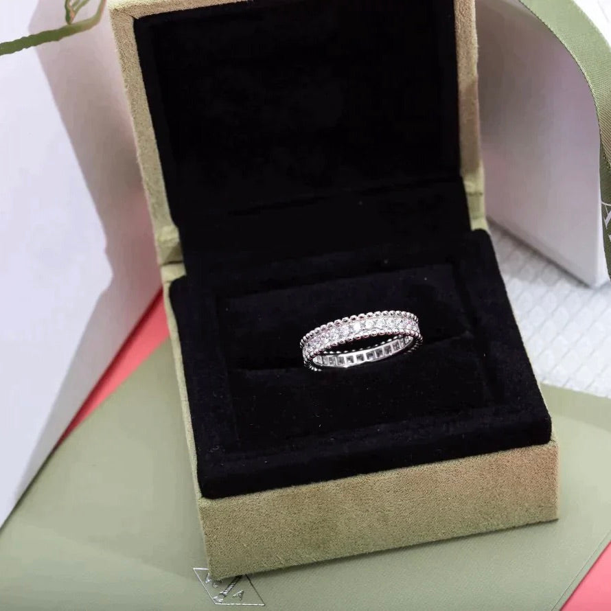 ¡®Lume Jewelry¡¯PERLEE DIAMOND SILVER RING