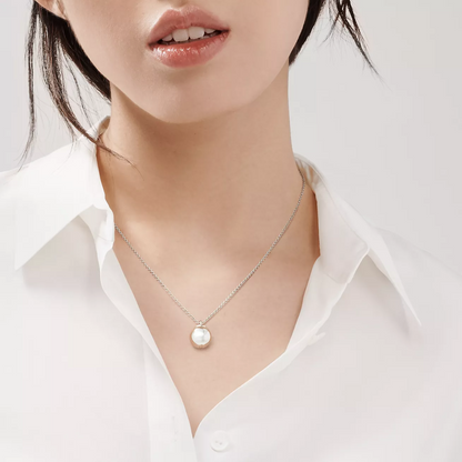 [Lume Jewelry]BALL PENDANT 12.75MM NECKLACE
