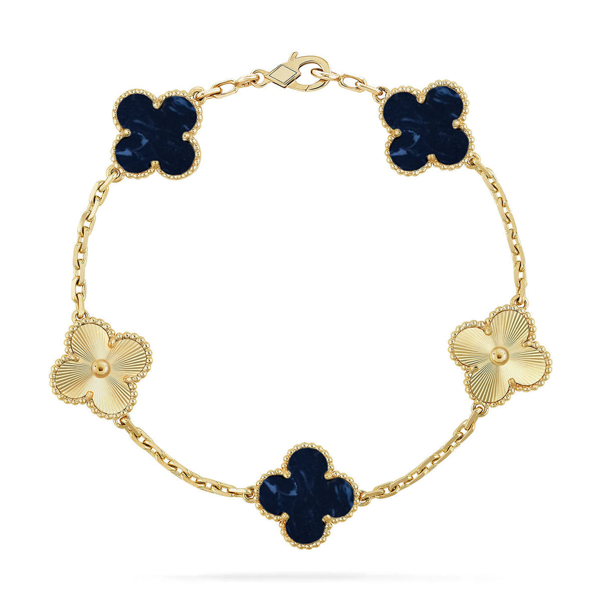 [Lume Jewelry]New CLOVER 5 MOTIF PIETERSITE BRACELET COLLECTION