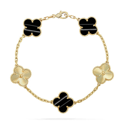 [Lume Jewelry]New  CLOVER 5 MOTIF PULSAR STONE BRACELET COLLECTION