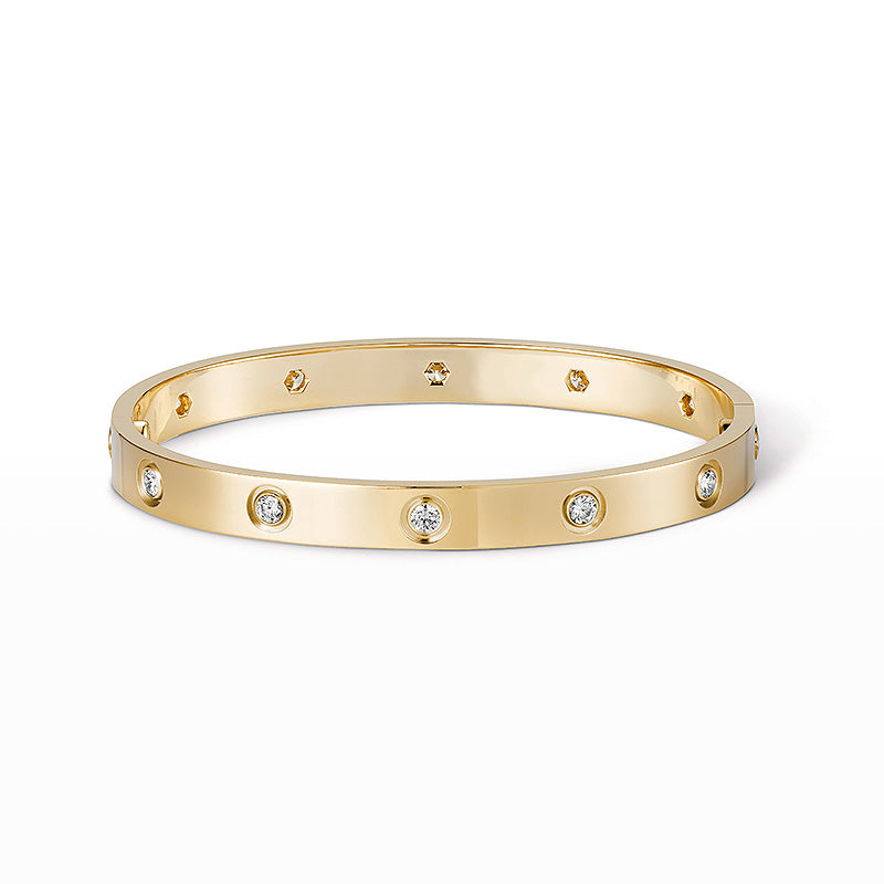 ¡®Lume Jewelry¡¯LOVE BRACELET 6.1MM 10 DIAMONDS