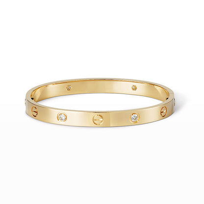 ¡®Lume Jewelry¡¯LOVE BRACELET 6.1MM 4 DIAMONDS
