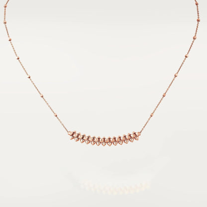 ¡®Lume Jewelry¡¯CLASH PINK GOLD NECKLACE