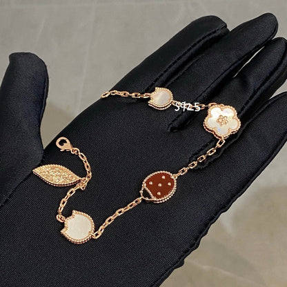 ¡®Lume Jewelry¡¯LUCKY SPRING 5 MOTIF BRACELET