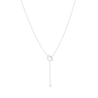 ¡®Lume Jewelry¡¯FINESSE SILVER DIAMOND NECKLACE