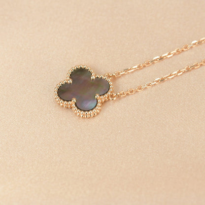 ¡®Lume Jewelry¡¯CLOVER 15MM  GRAY MOTHER OF PEARL NECKLACE