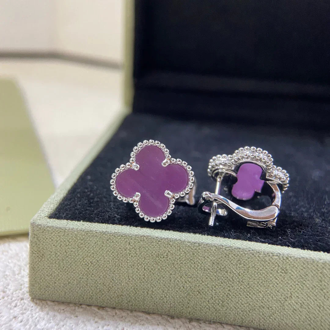 [Lume Jewelry]2025 NEW VIOLET STUD EARRINGS