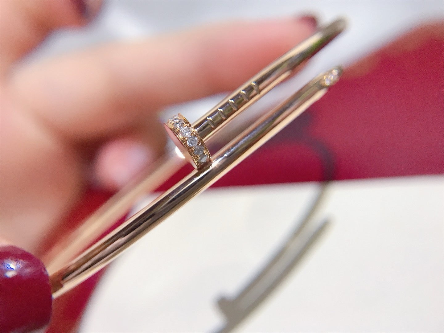 ¡®Lume Jewelry¡¯JUSTE BRACELET 2.5MM DIAMONDS