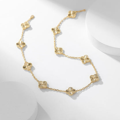 ¡®Lume Jewelry¡¯CLOVER 10 MOTIFS LASER NECKLACE