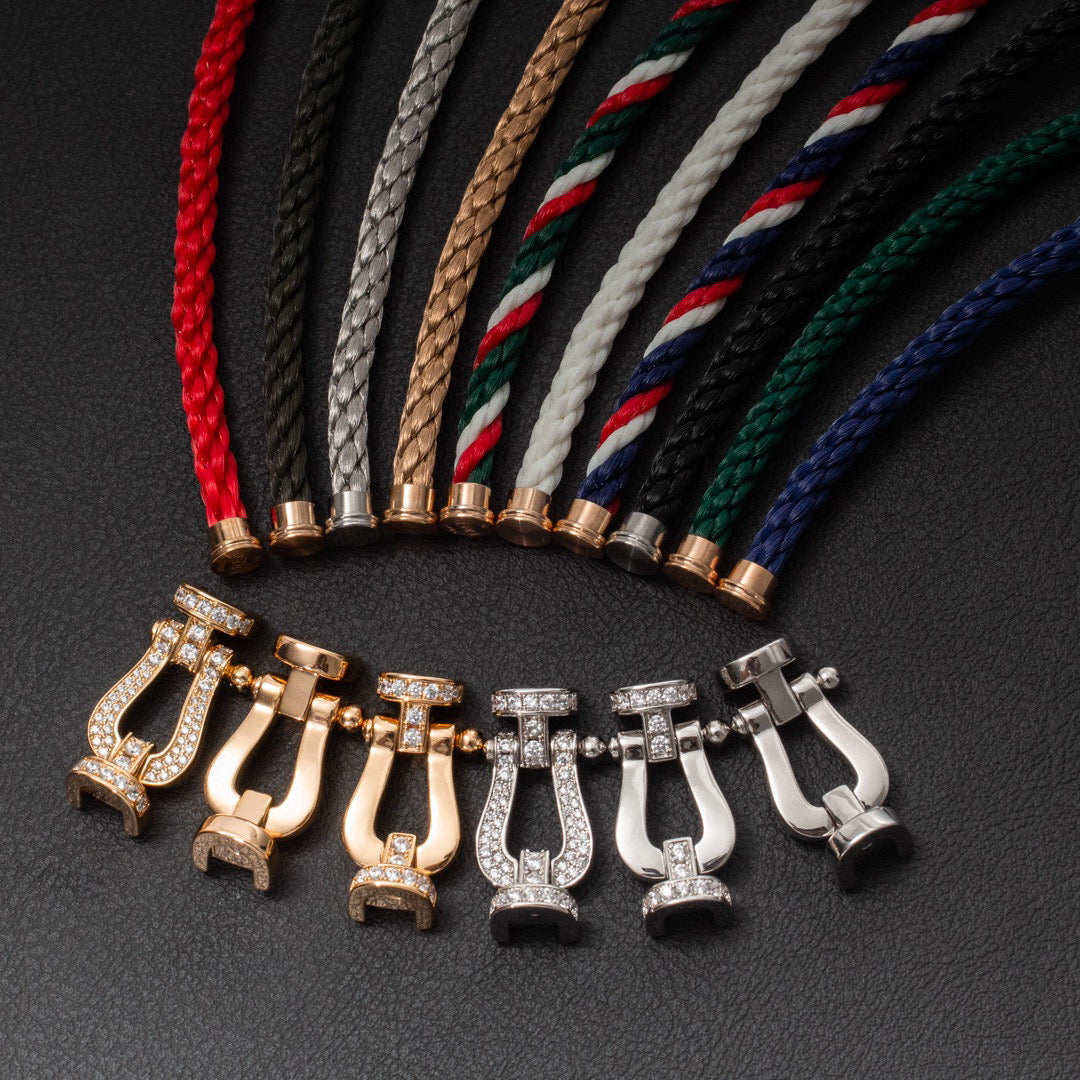 ¡®Lume Jewelry¡¯FORCE LARGE HORSESHOE NO DIAMOND BRACELET GOLD