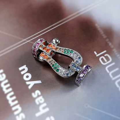 ¡®Lume Jewelry¡¯FORCE LARGE HORSESHOE CLASP  METAL BRACELET