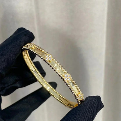 ¡®Lume Jewelry¡¯CLOVER BRACELET 4MM DIAMONDS