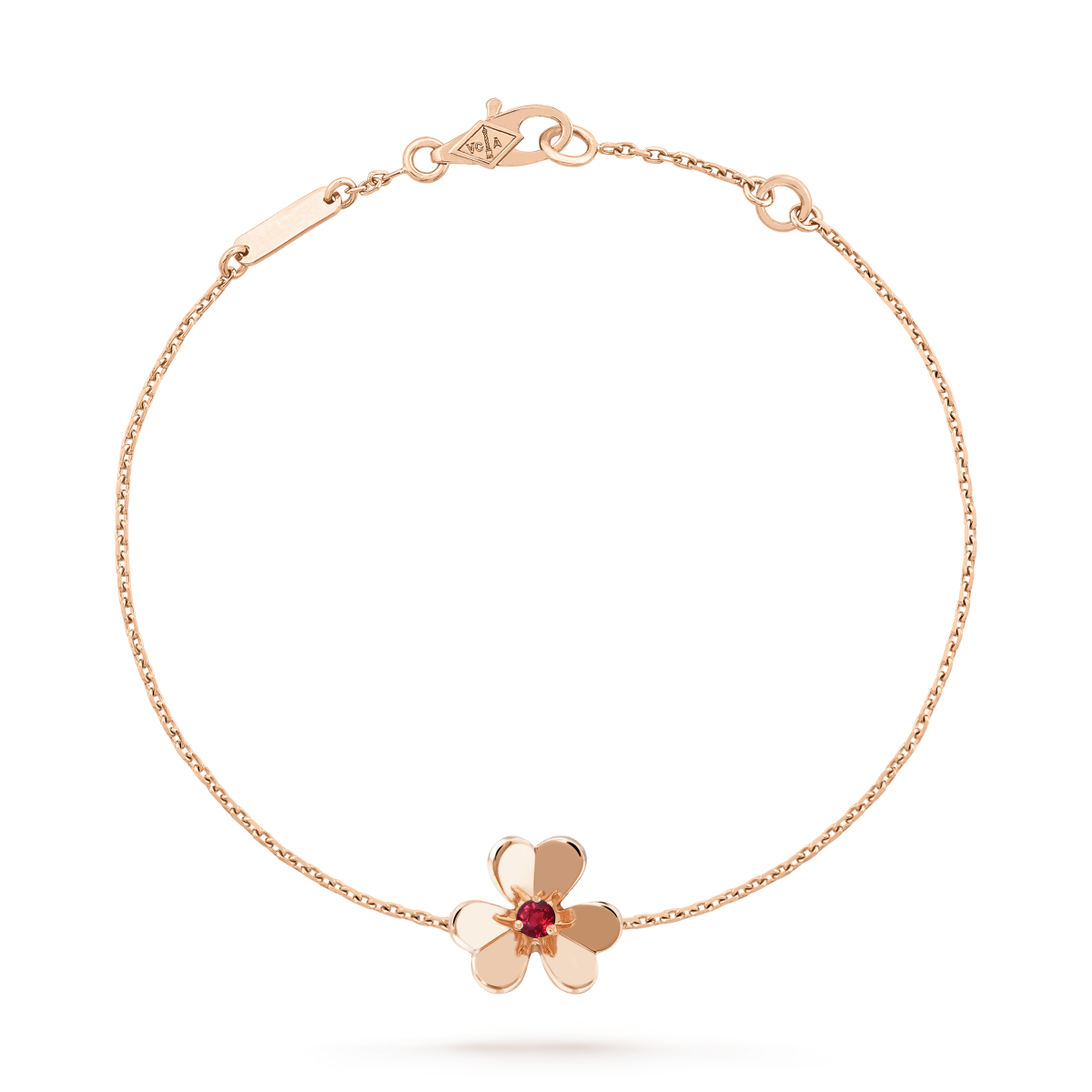 ¡®Lume Jewelry¡¯FRIVOLE GOLD FLOWER PINK MALACHITE BRACELET