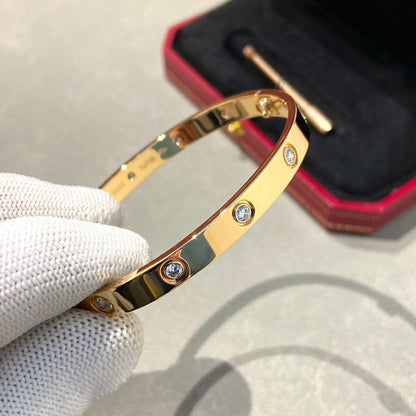 ¡®Lume Jewelry¡¯LOVE BRACELET 6.1MM 10 DIAMONDS