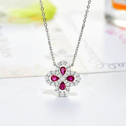 ¡®Lume Jewelry¡¯LOOP NECKLACE FULL MOTIF DIAMOND 16MM MULTIPLE COLORS