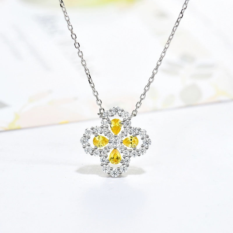 ¡®Lume Jewelry¡¯LOOP NECKLACE FULL MOTIF DIAMOND 16MM MULTIPLE COLORS