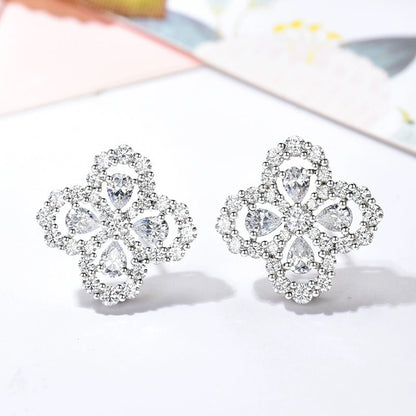 ¡®Lume Jewelry¡¯LOOP EARRINGS FULL MOTIF DIAMOND 16MM