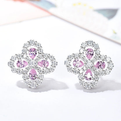 ¡®Lume Jewelry¡¯LOOP EARRINGS FULL MOTIF DIAMOND 16MM