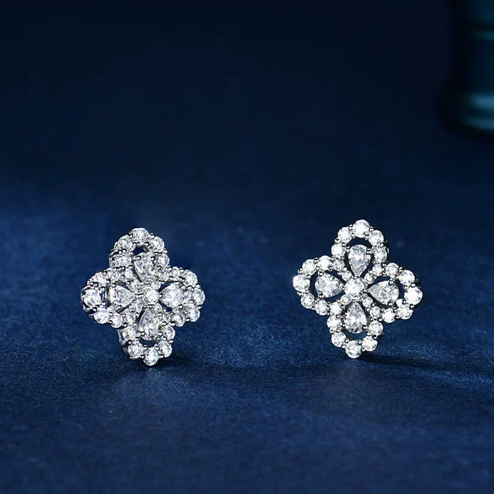 ¡®Lume Jewelry¡¯LOOP EARRINGS FULL MOTIF DIAMOND 16MM
