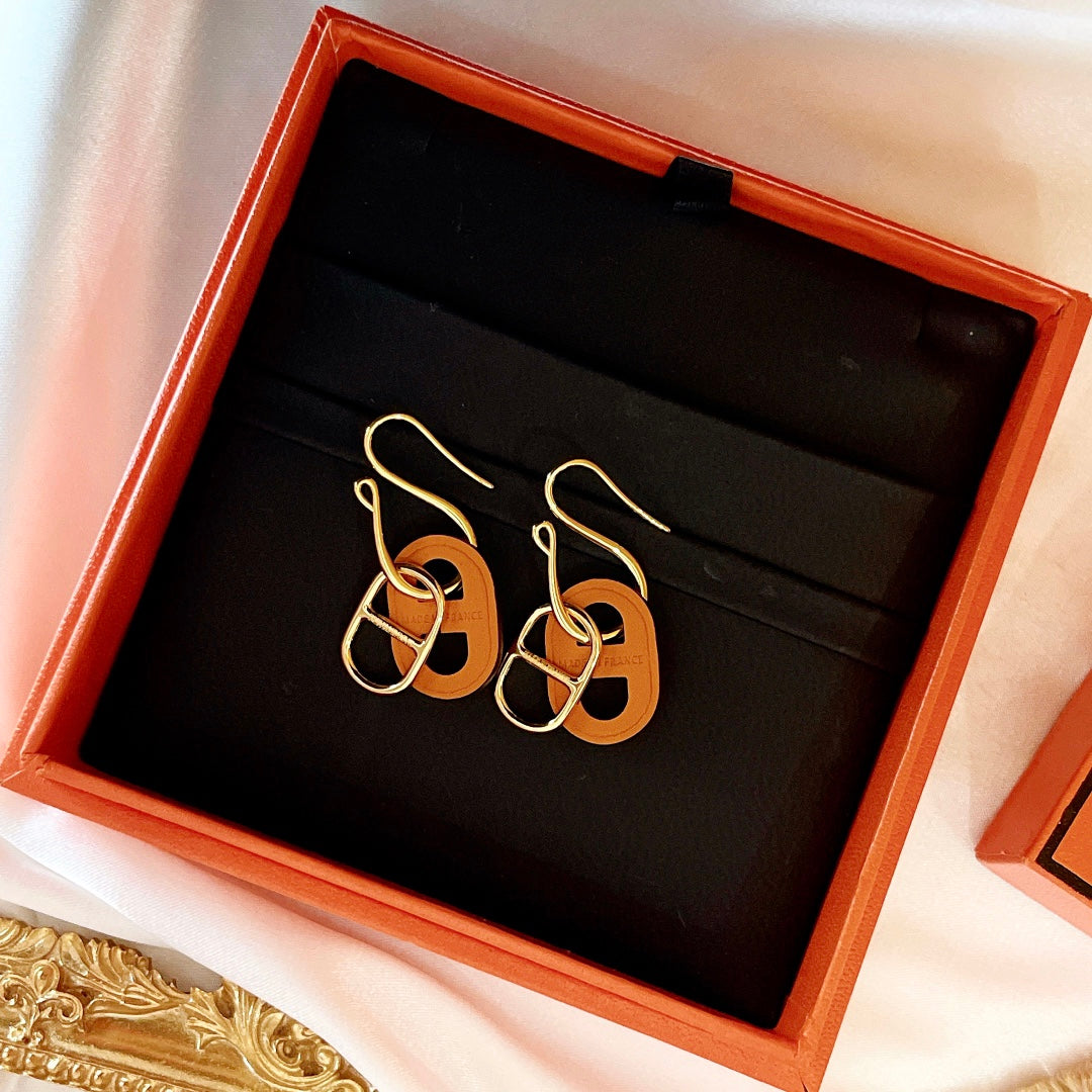 ¡®Lume Jewelry¡¯HM O'MAILLON GOLD EARRINGS