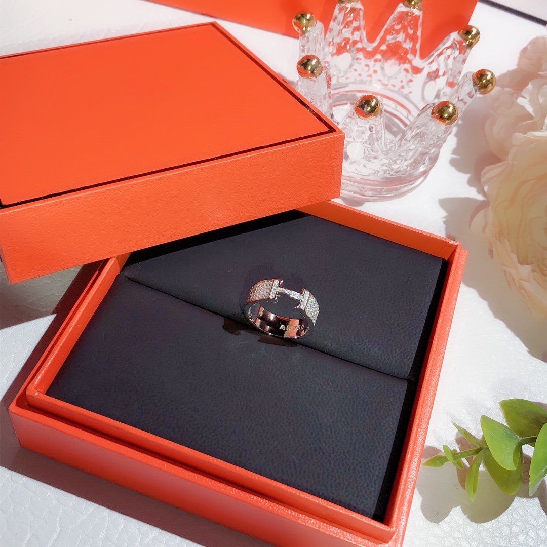 ¡®Lume Jewelry¡¯H RING FULL DIAMOND