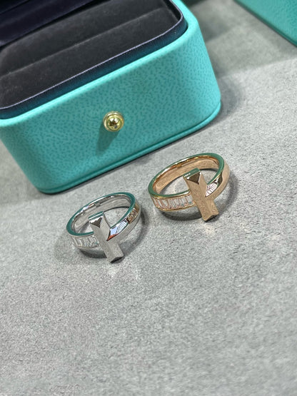 [Lume Jewelry]T1 WIDE 4.5MM DIAMOND RING