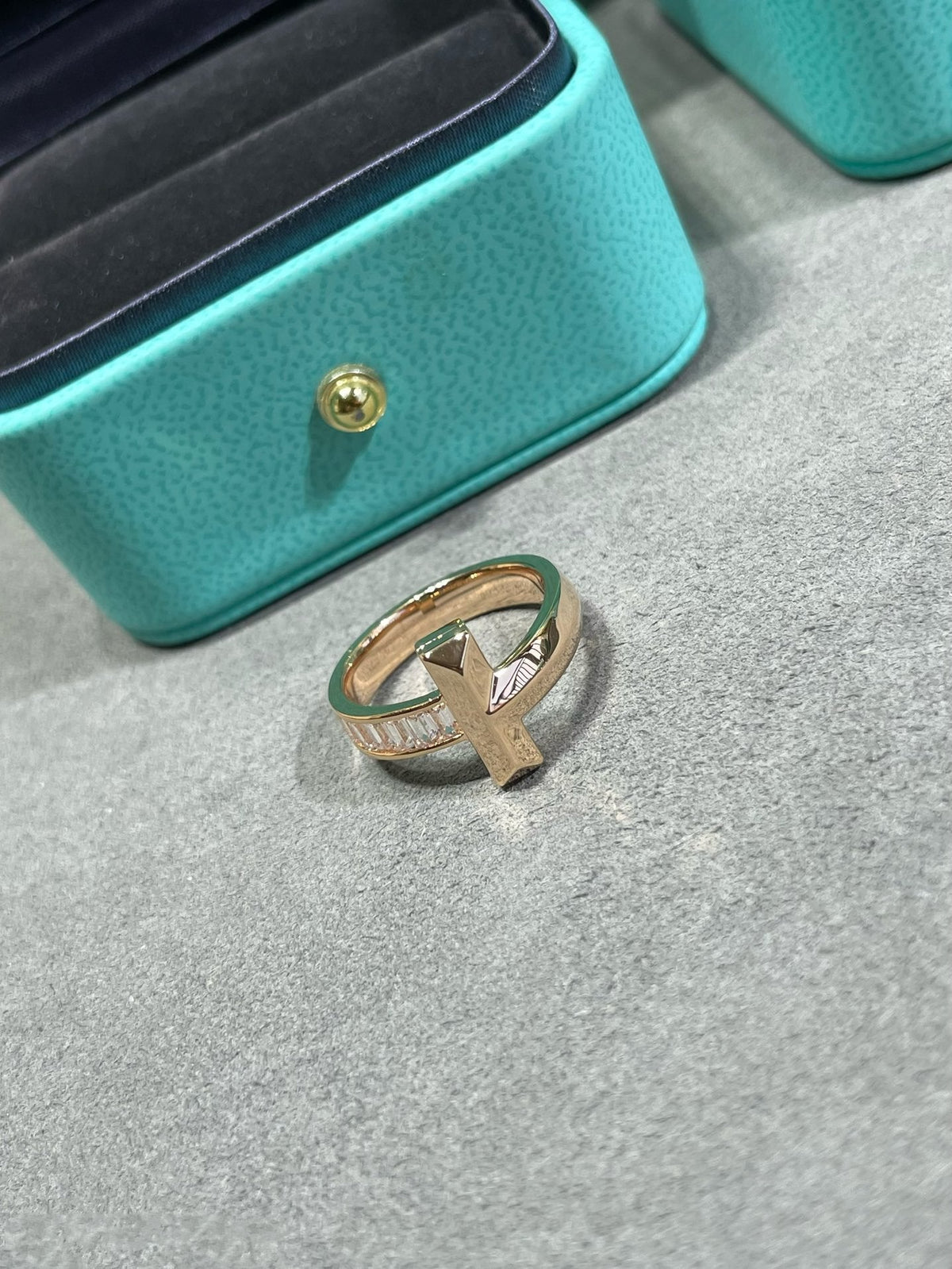 [Lume Jewelry]T1 WIDE 4.5MM DIAMOND RING