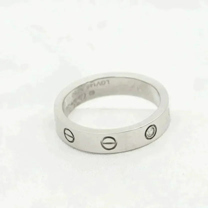 ¡®Lume Jewelry¡¯LOVE RING 4MM 1 DIAMOND SILVER