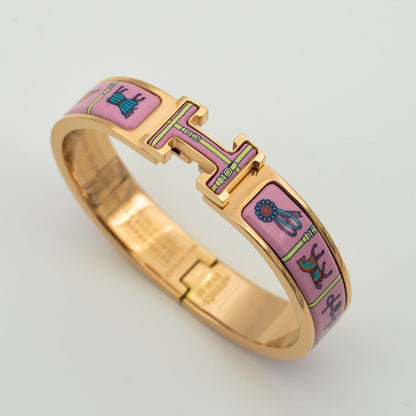 ¡®Lume Jewelry¡¯H PINK GOLD BRACELET PINK CERAMIC