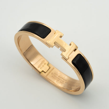 ¡®Lume Jewelry¡¯H BLACK BRACELET