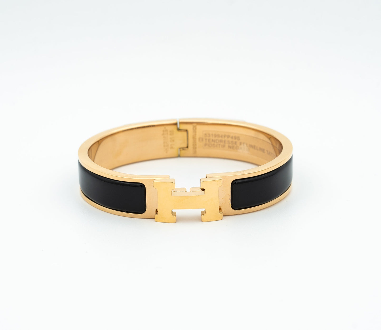 ¡®Lume Jewelry¡¯H BLACK BRACELET