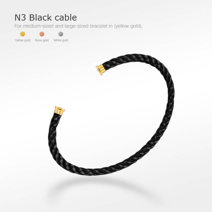 ¡®Lume Jewelry¡¯FORCE SERIES BRACELET CABLES 50 CHOICES (DIY SELECTION)