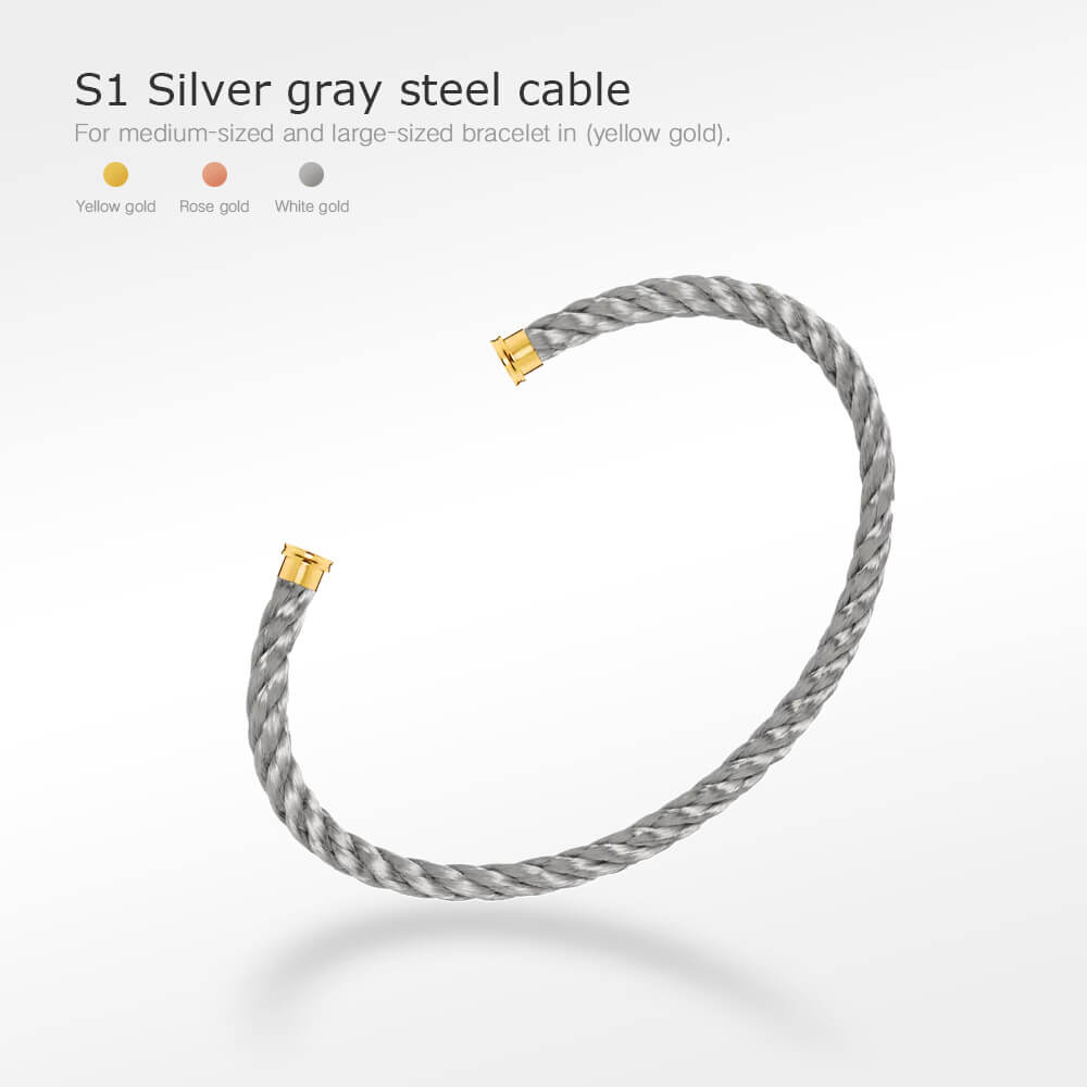 ¡®Lume Jewelry¡¯FORCE SERIES BRACELET CABLES 50 CHOICES (DIY SELECTION)
