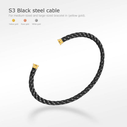 ¡®Lume Jewelry¡¯FORCE SERIES BRACELET CABLES 50 CHOICES (DIY SELECTION)