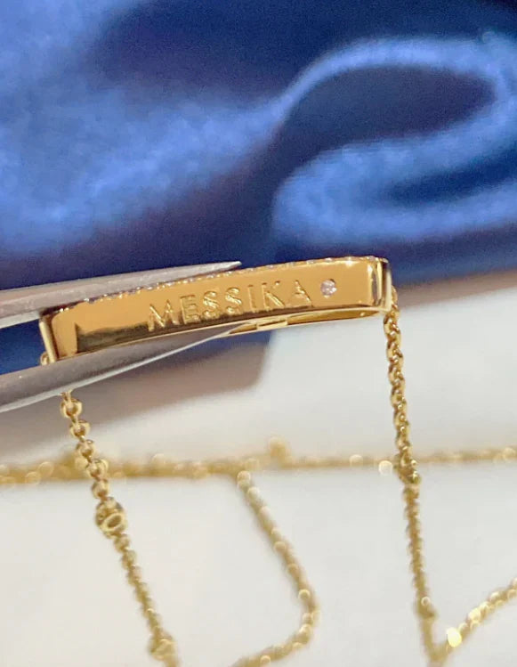 [Lume Jewelry] MK MOVE FULL DIAMOND NECKLACE