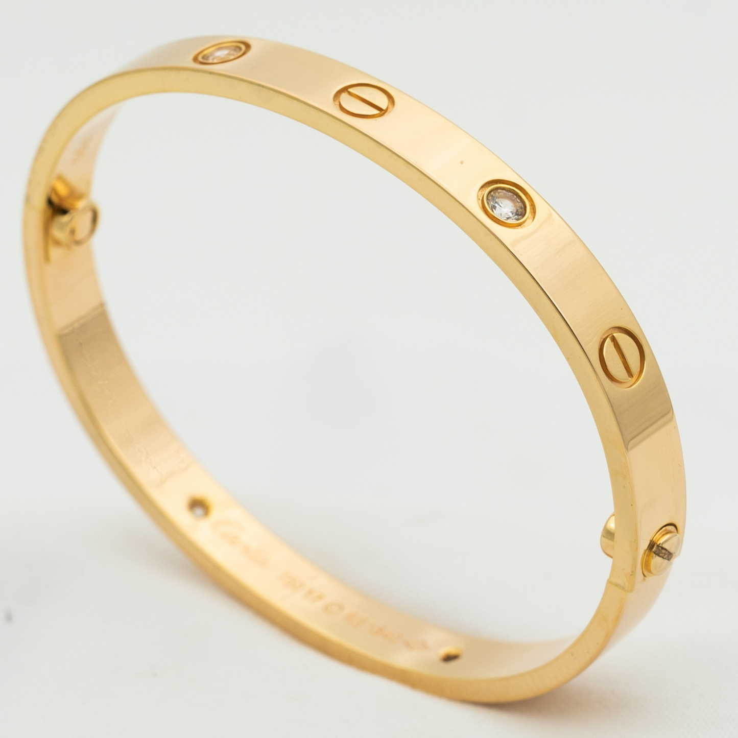 ¡®Lume Jewelry¡¯LOVE BRACELET 6.1MM 4 DIAMONDS