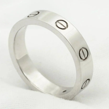 ¡®Lume Jewelry¡¯LOVE RING 4MM 1 DIAMOND SILVER