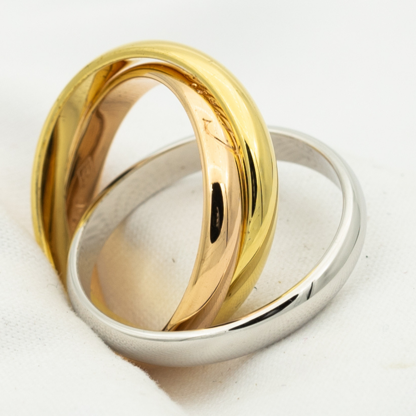 ¡®Lume Jewelry¡¯TRINITY RING GOLD PINK GOLD SILVER