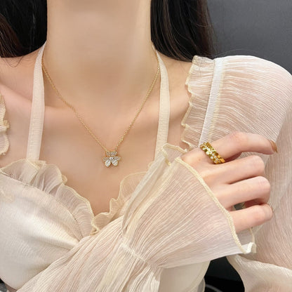 ¡®Lume Jewelry¡¯FLOWER DIAMOND NECKLACE